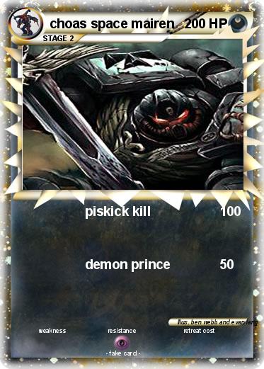 Pokemon choas space mairen