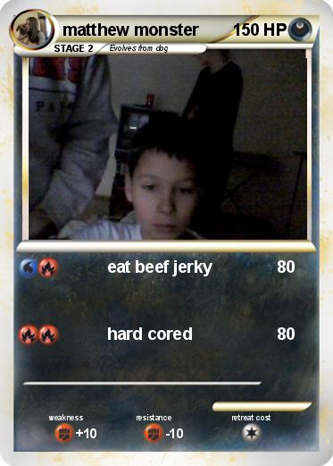 Pokemon matthew monster