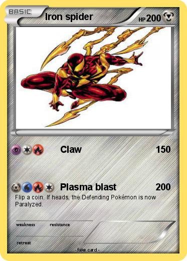 Pokemon Iron spider