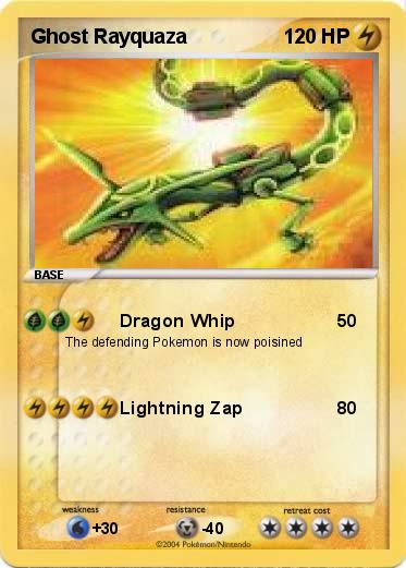 Pokemon Ghost Rayquaza