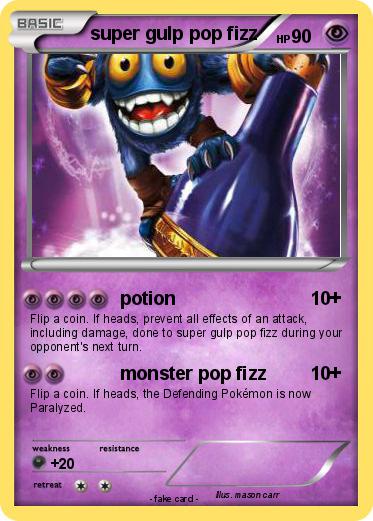 Pokemon super gulp pop fizz