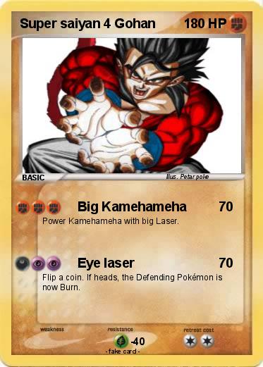 Pokemon Super saiyan 4 Gohan