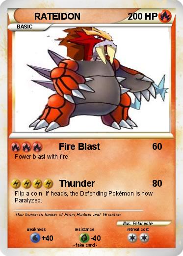 Pokemon RATEIDON