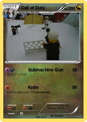 Pokemon Call of Duty