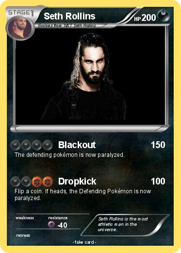 Pokemon Seth Rollins