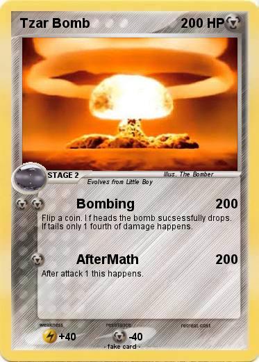 Pokemon Tzar Bomb