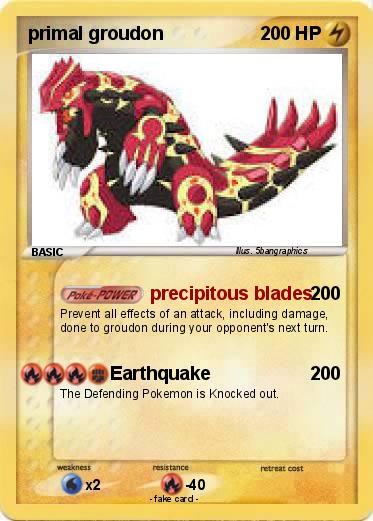 Pokemon primal groudon