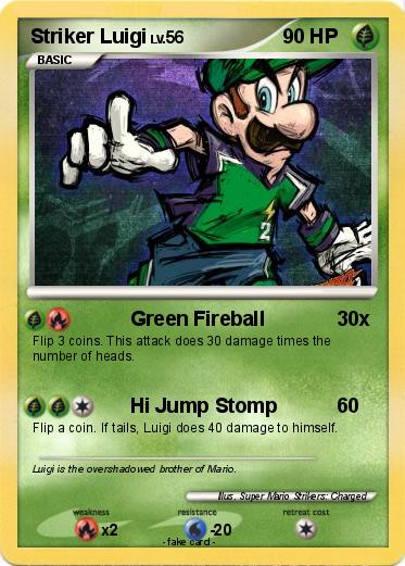 Pokemon Striker Luigi
