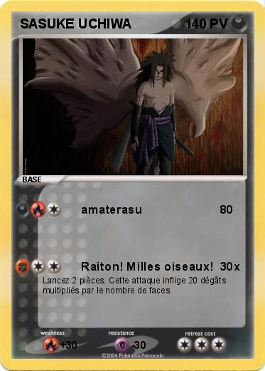 Pokemon SASUKE UCHIWA