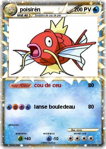Pokemon poisirén