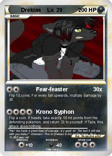 Pokemon Drekias    Lv. 29