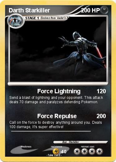 Pokemon Darth Starkiller