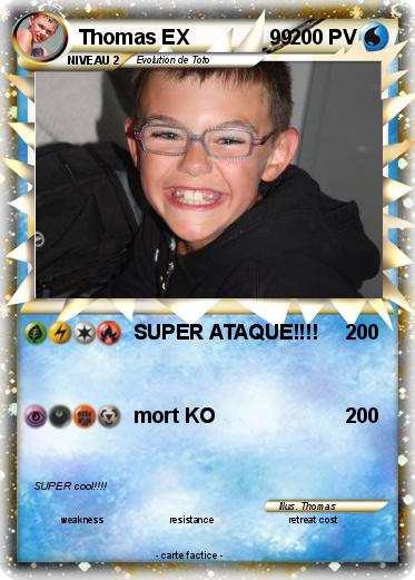 Pokemon Thomas EX              99