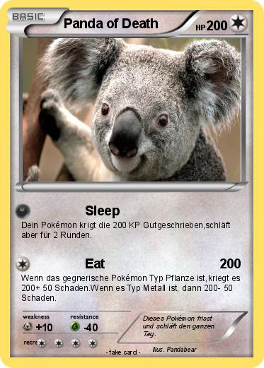 Pokemon Panda of Death