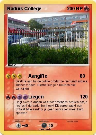 Pokemon Raduis College
