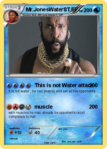 Pokemon Mr.JonesWaterST.EF