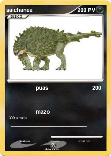 Pokemon saichanea