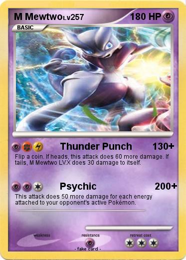 Pokemon M Mewtwo