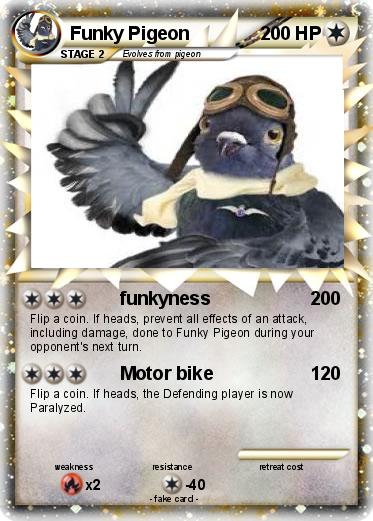 Pokemon Funky Pigeon