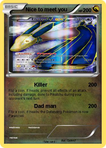 Pokemon Nice to meet you