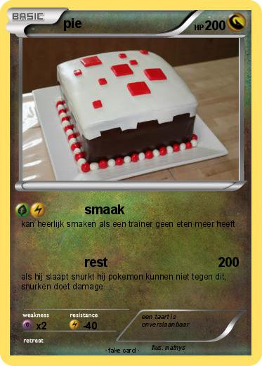 Pokemon pie