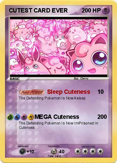 Pokemon CUTEST CARD EVER