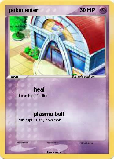 Pokemon pokecenter