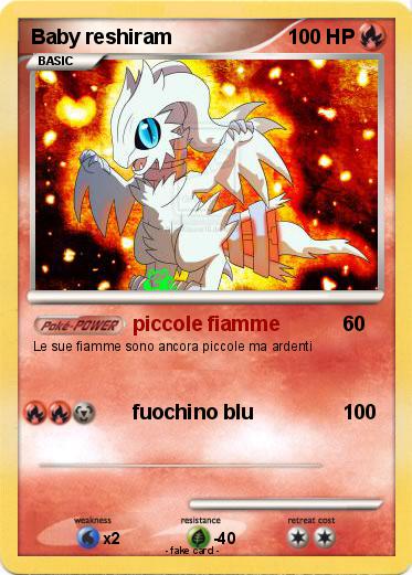 Pokemon Baby reshiram