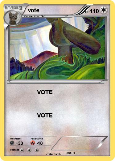 Pokemon vote