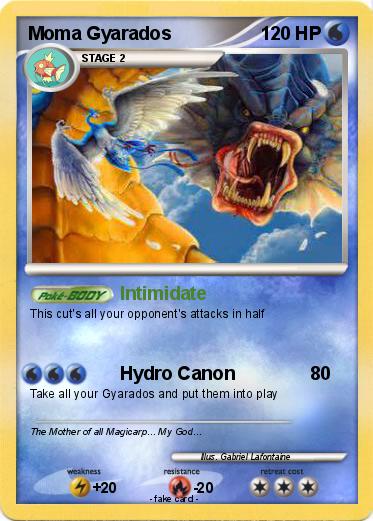 Pokemon Moma Gyarados