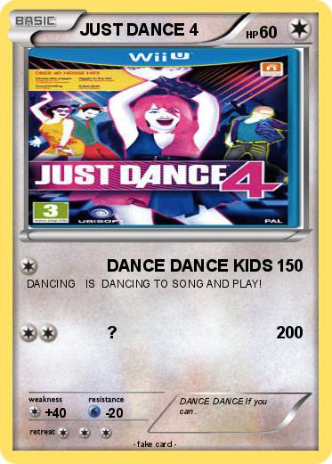 Pokemon JUST DANCE 4