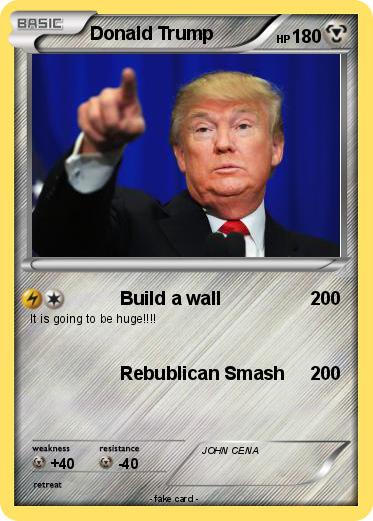 Pokemon Donald Trump