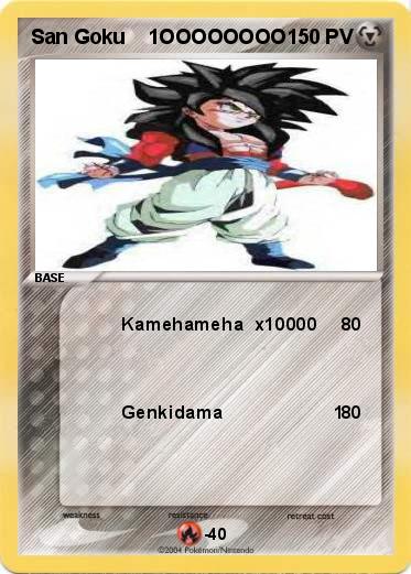 Pokemon San Goku    1OOOOOOOO