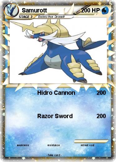 Pokemon Samurott