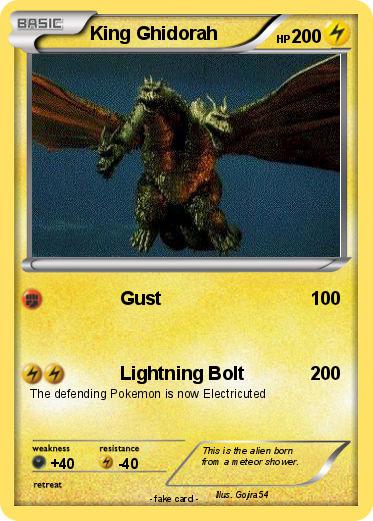 Pokemon King Ghidorah