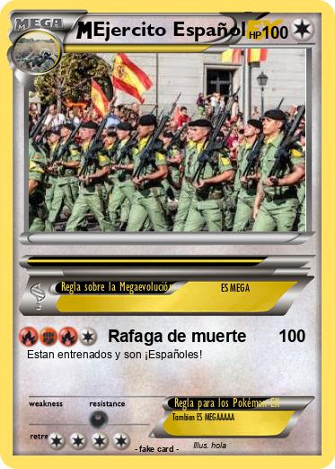 Pokemon Ejercito Español