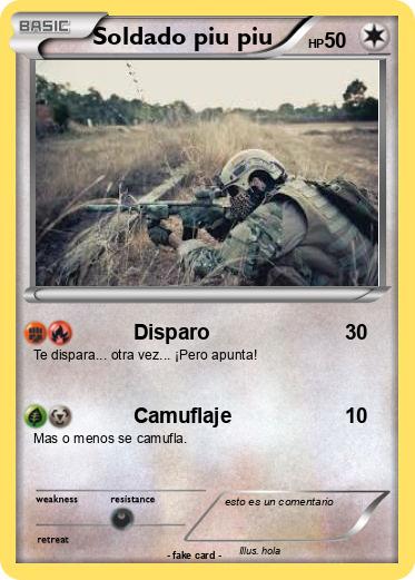 Pokemon Soldado piu piu