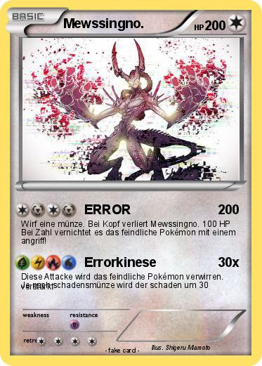 Pokemon Mewssingno.