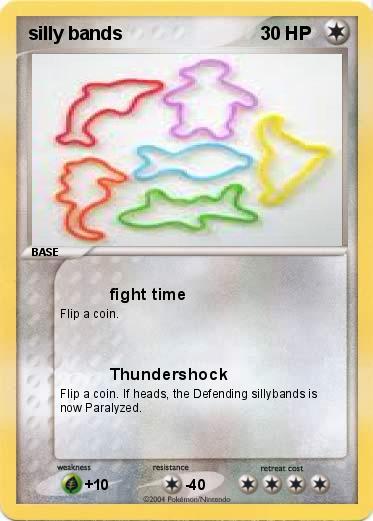Pokemon silly bands
