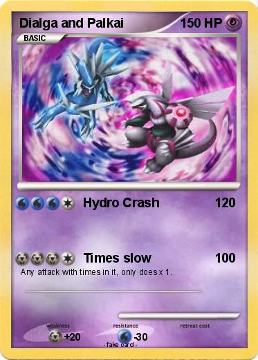 Pokemon Dialga and Palkai
