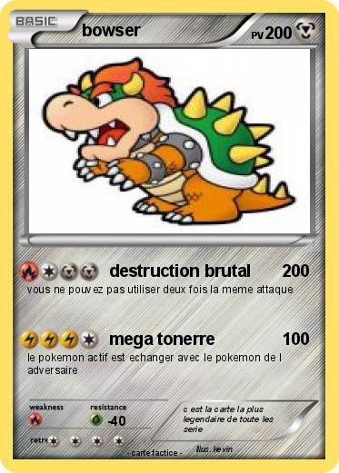 Pokemon bowser