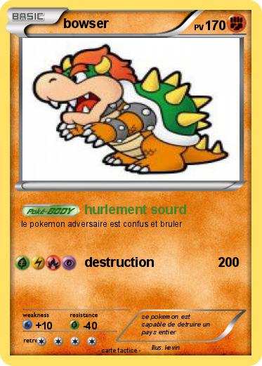 Pokemon bowser