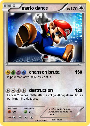 Pokemon mario dance