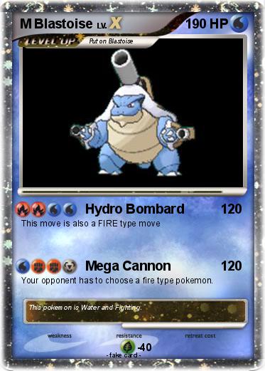 Pokemon M Blastoise
