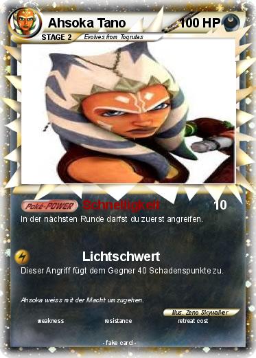 Pokemon Ahsoka Tano