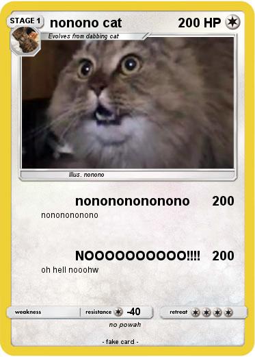 Pokemon nonono cat