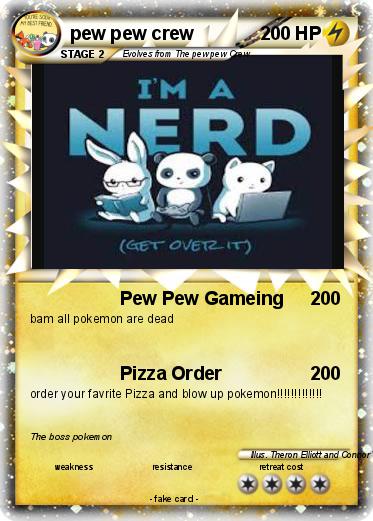 Pokemon pew pew crew