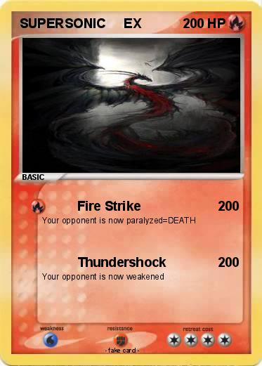 Pokemon SUPERSONIC     EX