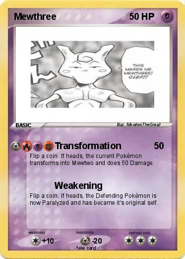 Pokemon Mewthree