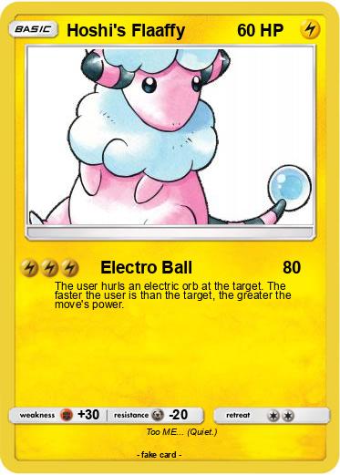 Pokemon Hoshi's Flaaffy